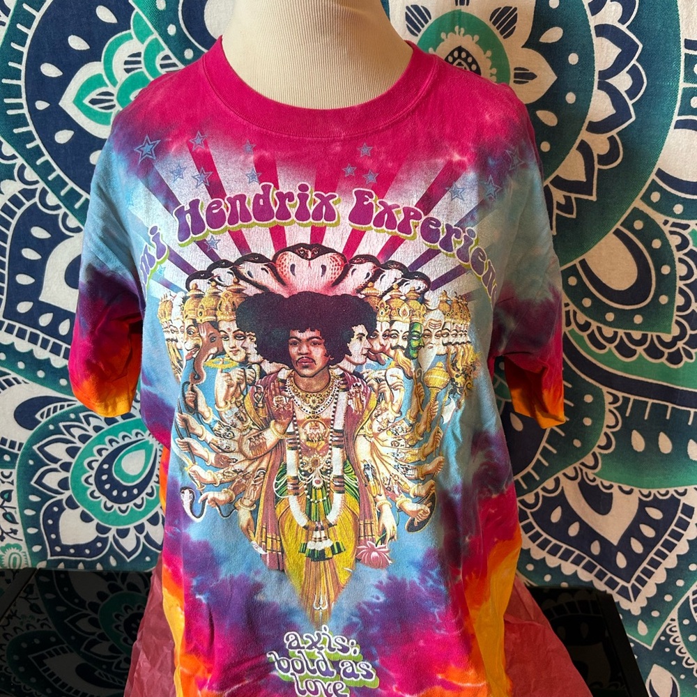 Jimi Hendrix Tie Dye